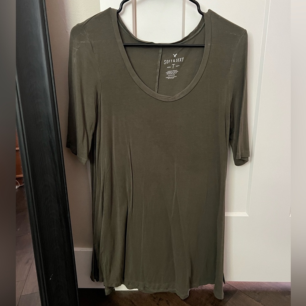 American Eagle Soft and Sexy Long Shirt
